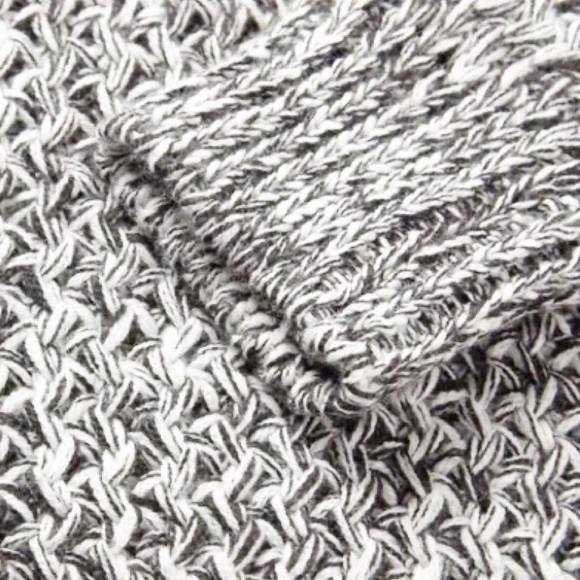 SANDRO PARIS Grey Linen Chunky Knit Sweater - Picture 7 of 12